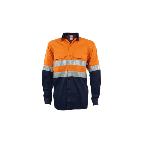 Vented Reflective Mining Shirt