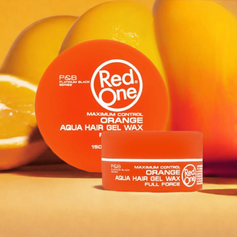 Orange Aqua Hair Gel Wax