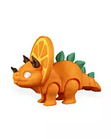 Orange Sliceratops- 3D Printed Toy