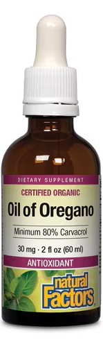 OREGANO OIL 60 ml. NATURAL FACTORS