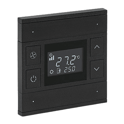 EAE KNX Switch Oria Series 2 Fold With Thermostat