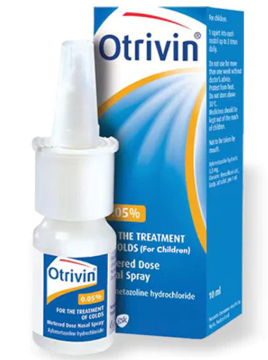 Otrivin 0.05% Pediatric Nasal Spray