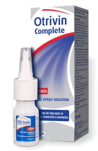 Otrivin Complete Nasal Spray 10ml No reviews