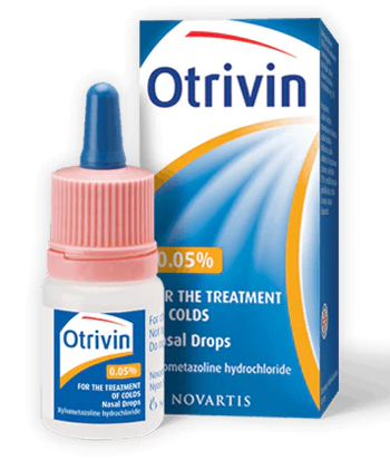 Otrivin Pediatric Nasal Drops, 0.05%, 10ml