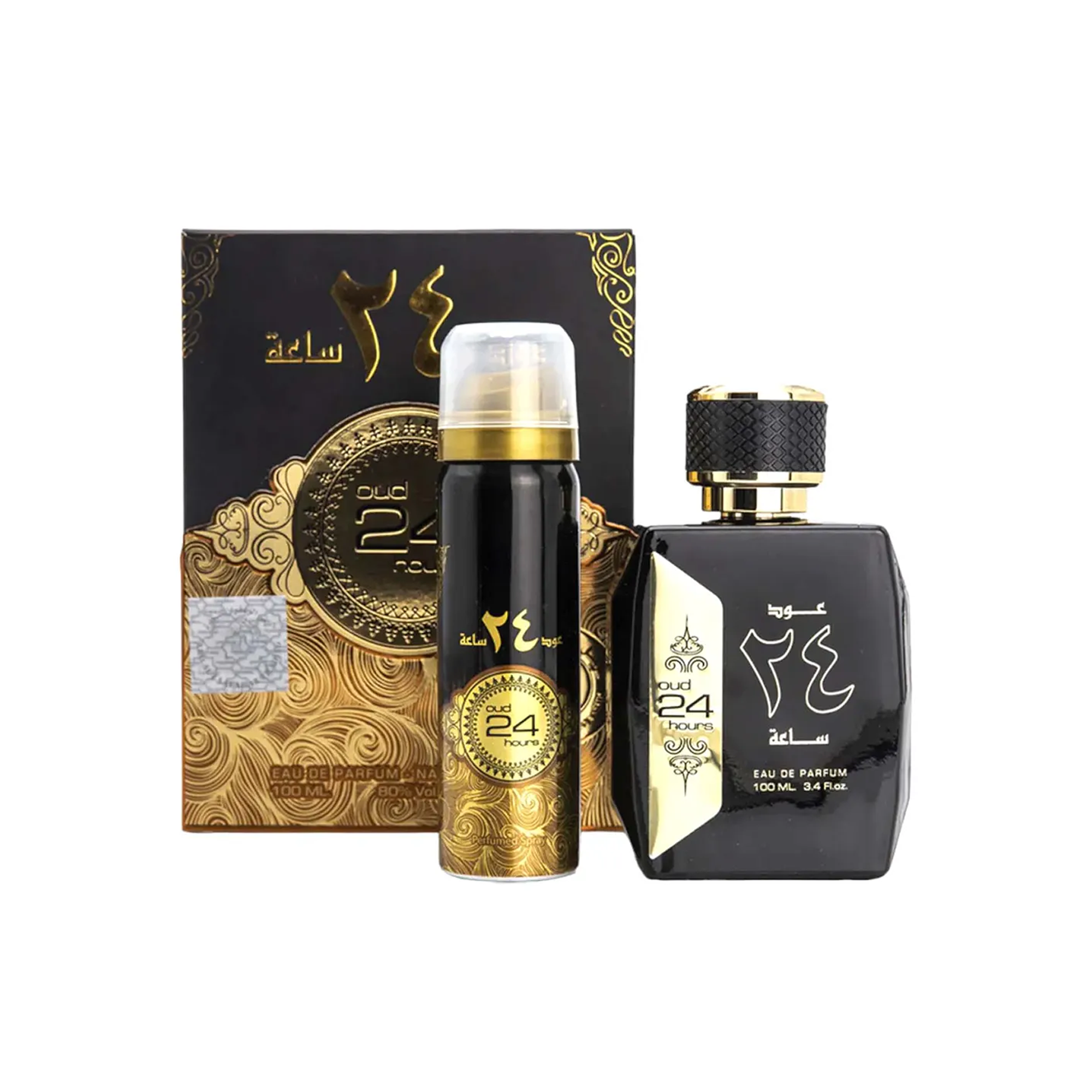 Oud 24 Hours Eau De Parfum with Deo