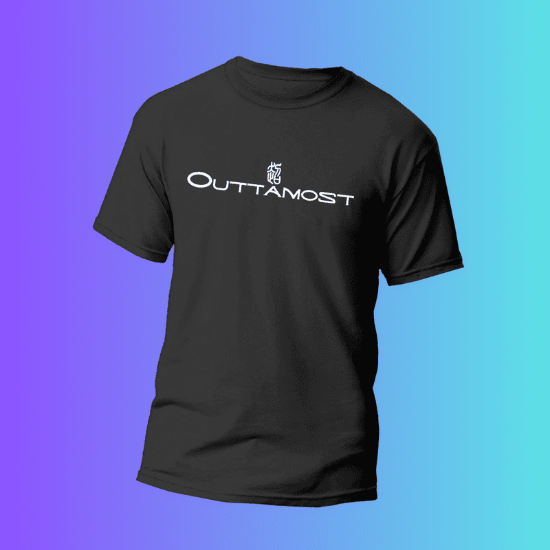 Outtamost Original Black & White T-Shirt