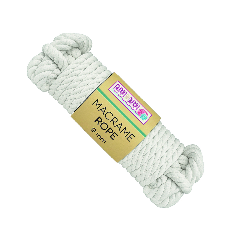 Macrame Rope 9Mm Col 01 Blanco Paquete X 2 Ovillos X 500Gramos Macrame Rope 9Mm Col 01 Blanco Paquete X 2 Ovillos X 500Gramos
