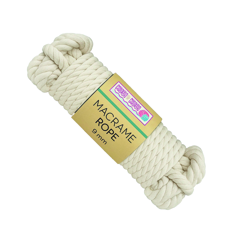 Macrame Rope 9Mm Col 02 Crema Paquete X 2 Ovillos X 500Gramos Macrame Rope 9Mm Col 02 Crema Paquete X 2 Ovillos X 500Gramos
