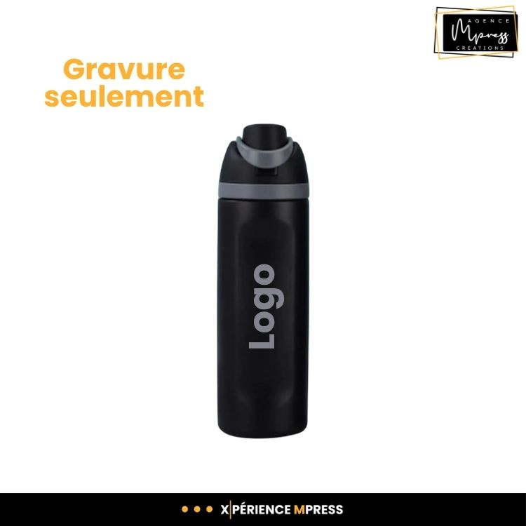 Bouteille Style "Owala" Gravure seulement Bouteille Style "Owala" Gravure seulement