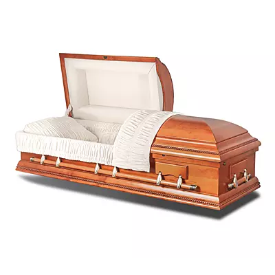 Oxford Maple Wood Casket
