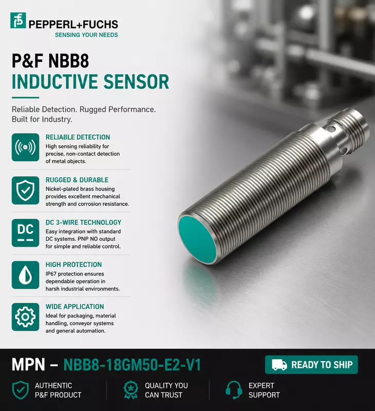 P&F Inductive Sensor NBB8