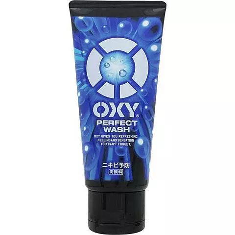 Rohto Oxy Perfect Face Wash Men’s Acne Cleanser 130g