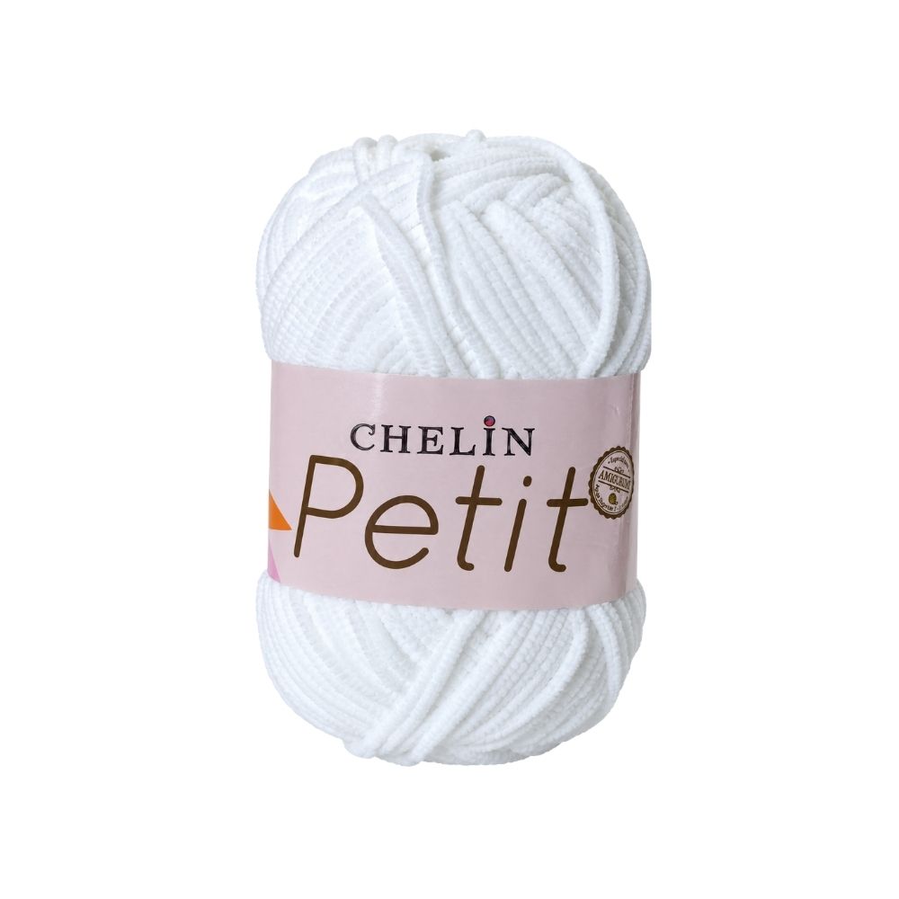 Lana Petit Chelin Blanco - P01 - Ovillos x 50 gramos, paquete por 6 ovillos