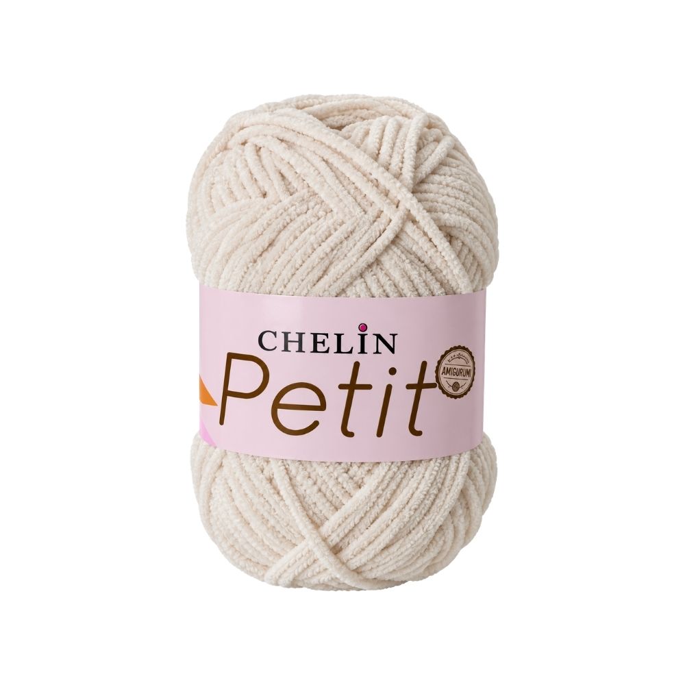 Lana Petit Chelin Beige claro - P03 - Ovillos x 50 gramos, paquete por 6 ovillos