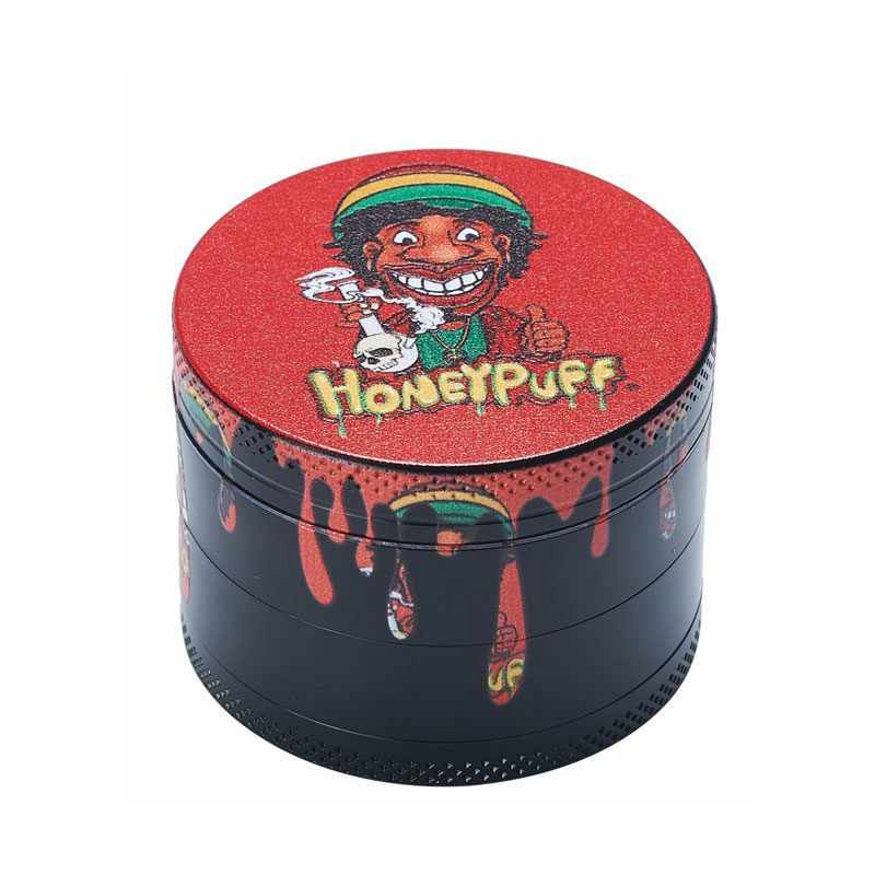 Grinders 50mm Honeypuff Zinc Black P 1028 (6/box)
