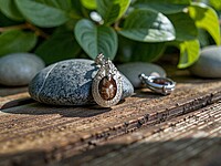 Elegant Silver Pendent