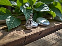 Elegant Silver Pendent