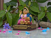 Large Nang Kwak Wealth and Fortune Statue