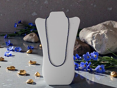 Azul Blue Lapiz Necklace