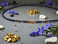 Azul Blue Lapiz Necklace