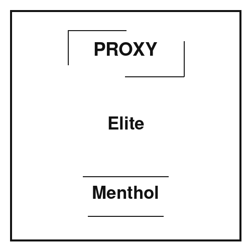 Proxy Elite Menthol
