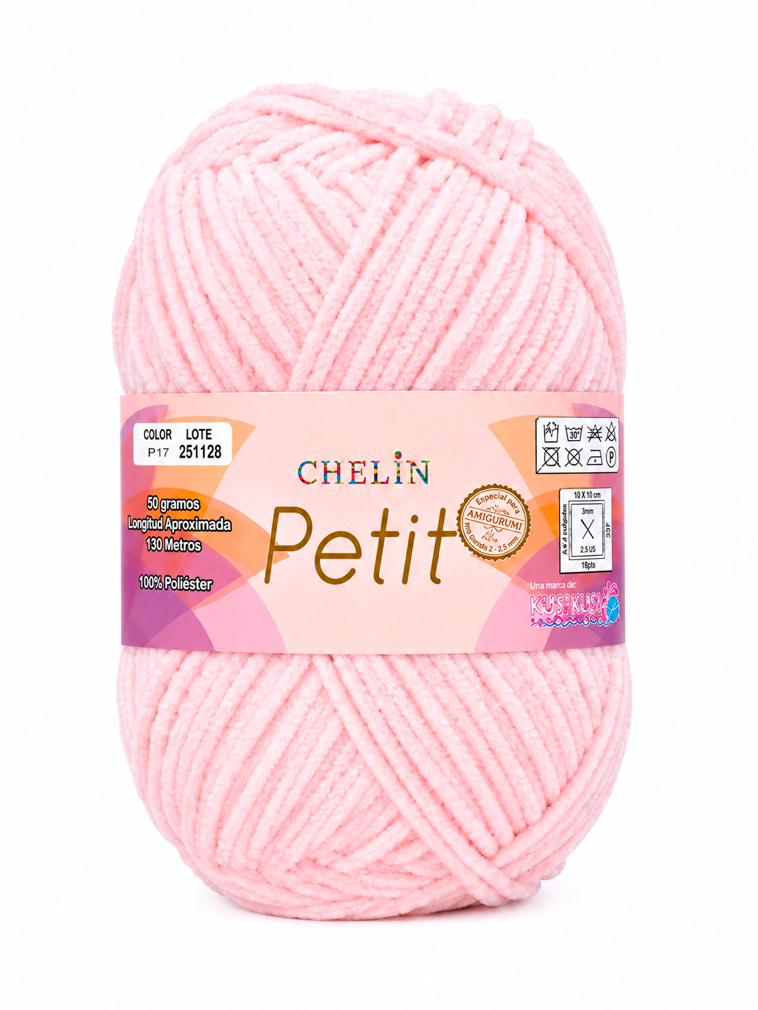 Lana Petit Chelin Rosado claro - P17 - Ovillos x 50 gramos, paquete por 6 ovillos Lana Petit Chelin Rosado claro - P17 - Ovillos x 50 gramos, paquete por 6 ovillos