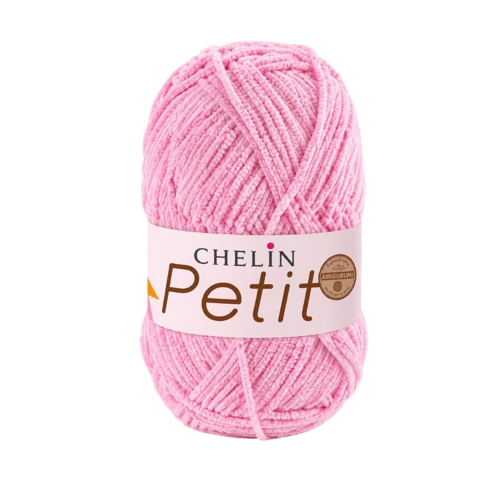 Lana Petit Chelin Rosado - P18 - Ovillos x 50 gramos, paquete por 6 ovillos