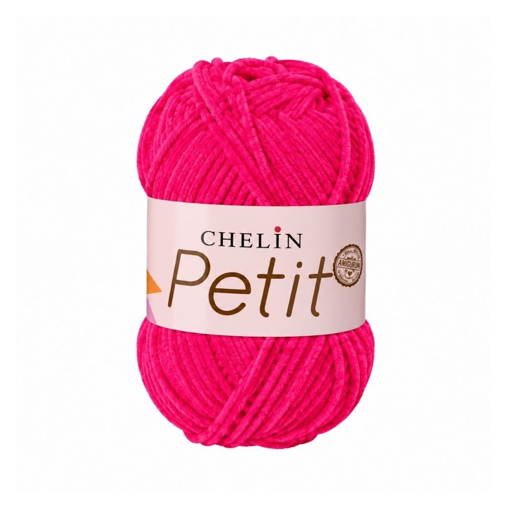 Lana Petit Chelin Fucsia - P20 - Ovillos x 50 gramos, paquete por 6 ovillos