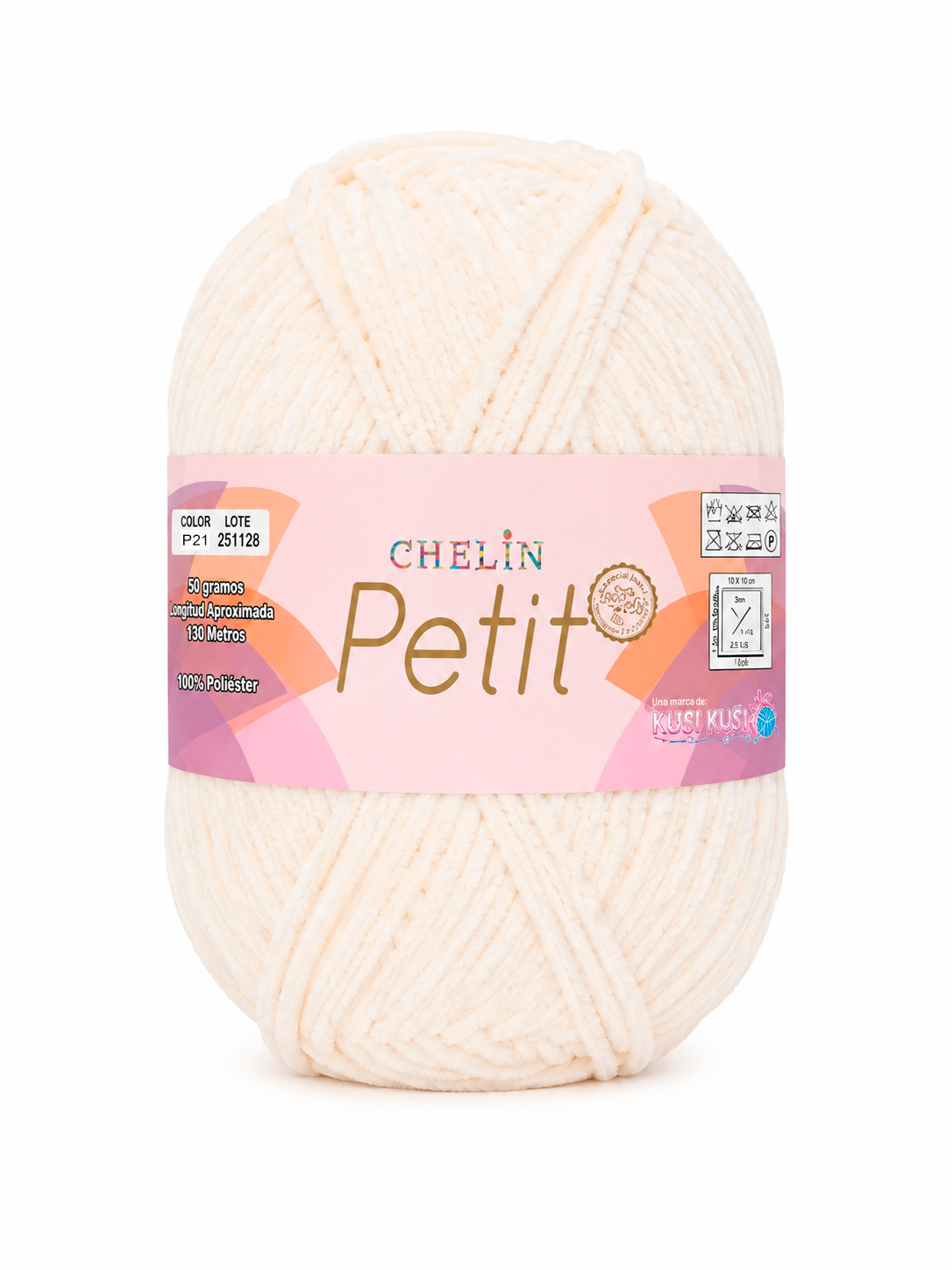 Lana Petit Chelin Curuba pastel - P21 - Ovillos x 50 gramos, paquete por 6 ovillos