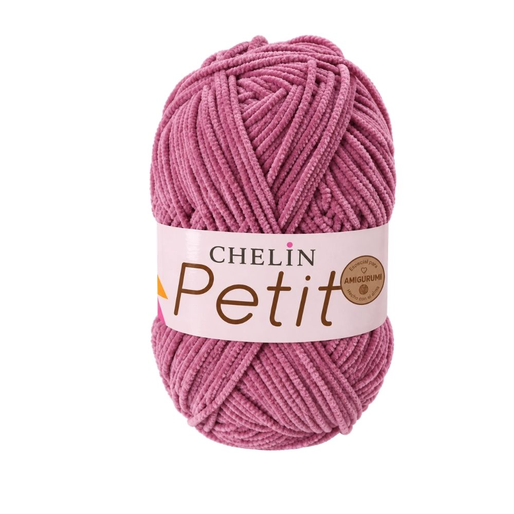 Lana Petit Chelin Rosa viejo- P27 - Ovillos x 50 gramos, paquete por 6 ovillos