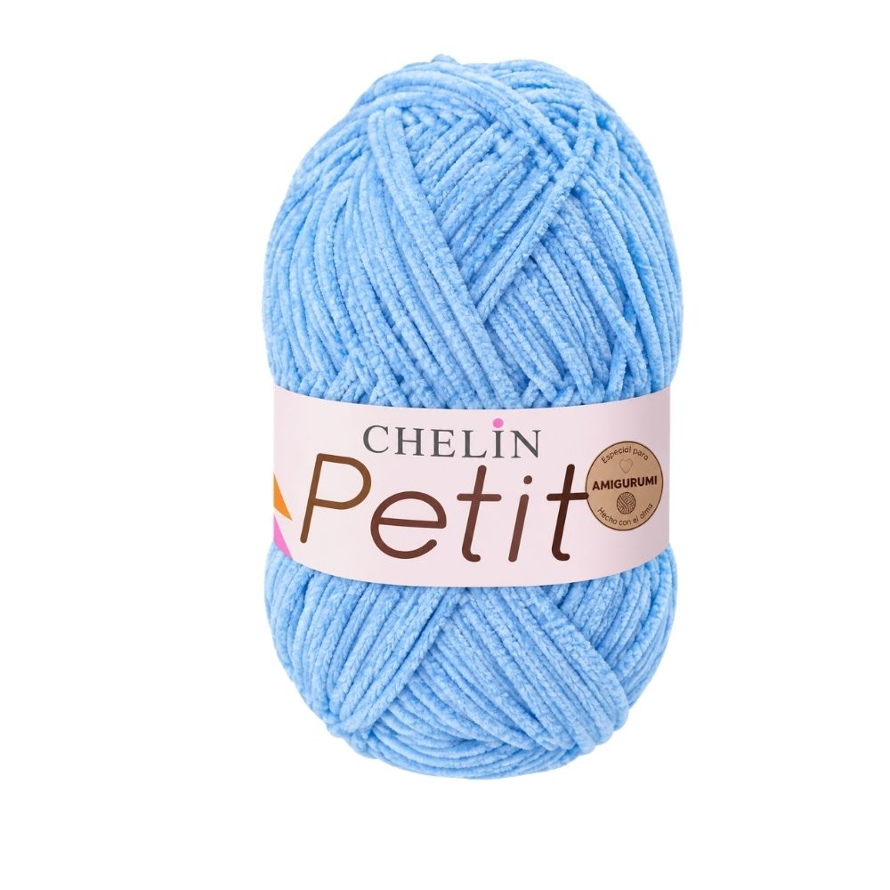 Lana Petit Chelin Azul bebé - P30 - Ovillos x 50 gramos, paquete por 6 ovillos Lana Petit Chelin Azul bebé - P30 - Ovillos x 50 gramos, paquete por 6 ovillos
