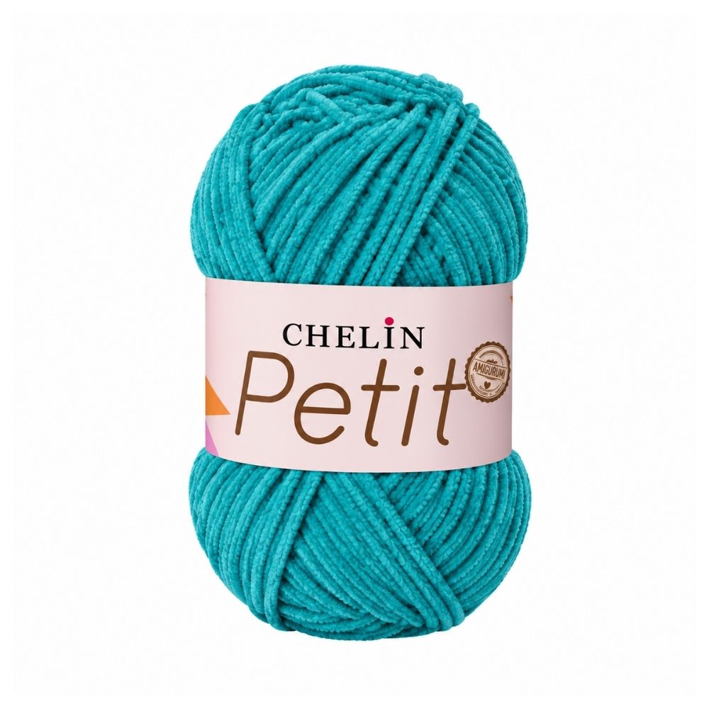 Lana Petit Chelin Aguamarina fuerte - P35 - Ovillos x 50 gramos, paquete por 6 ovillos Lana Petit Chelin Aguamarina fuerte - P35 - Ovillos x 50 gramos, paquete por 6 ovillos