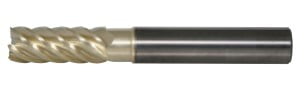 Solid Carbide Ultra High Performance Zirconium Coated 6 Flute Finishing End Mill (05000.12500.R06.S00000.)