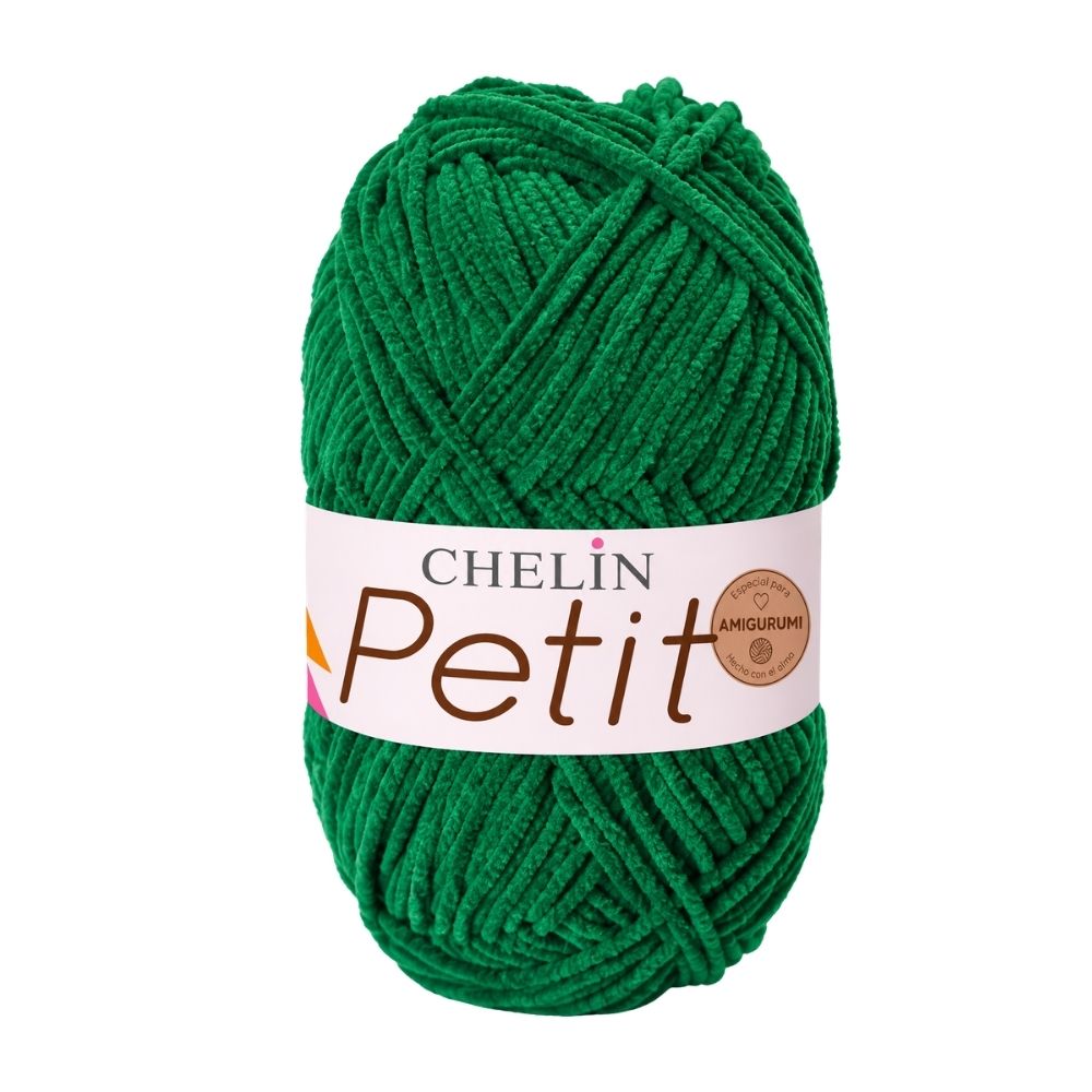 Lana Petit Chelin Verde - P38 - Ovillos x 50 gramos, paquete por 6 ovillos