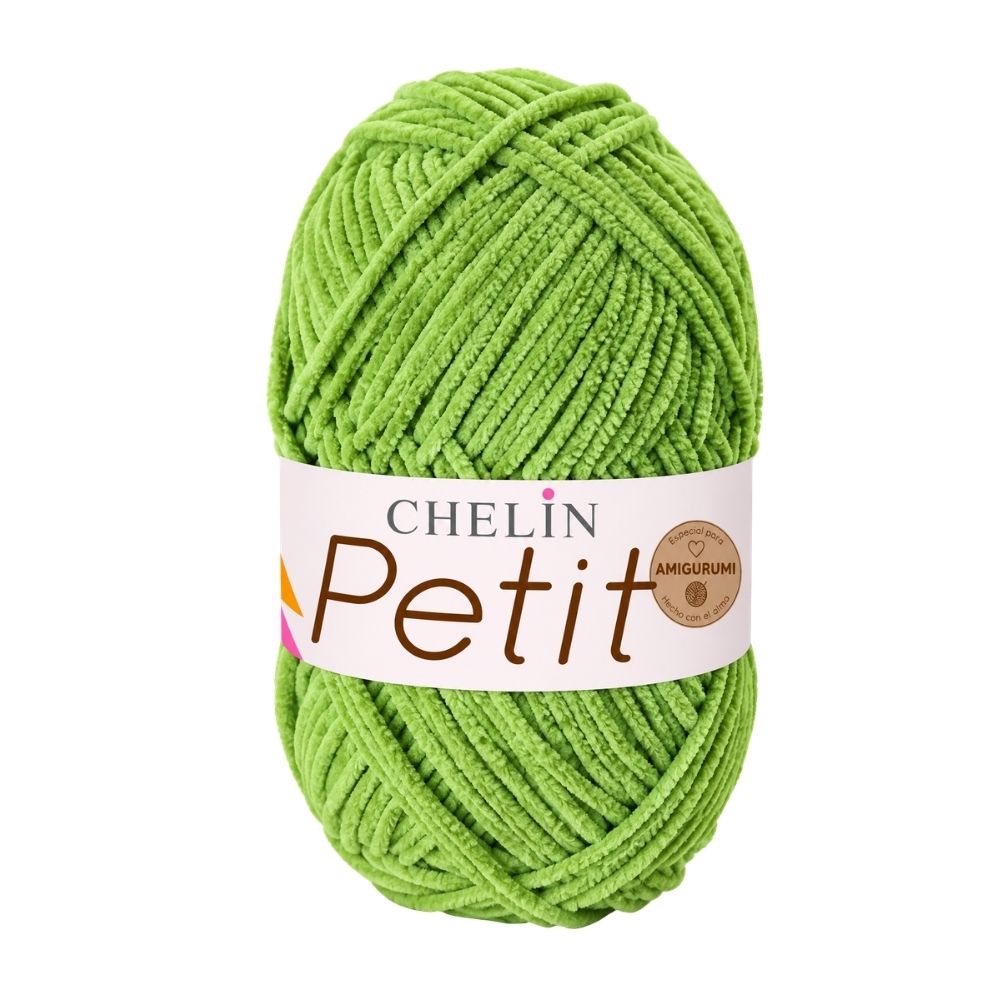 Lana Petit Chelin Verde claro - P40 - Ovillos x 50 gramos, paquete por 6 ovillos