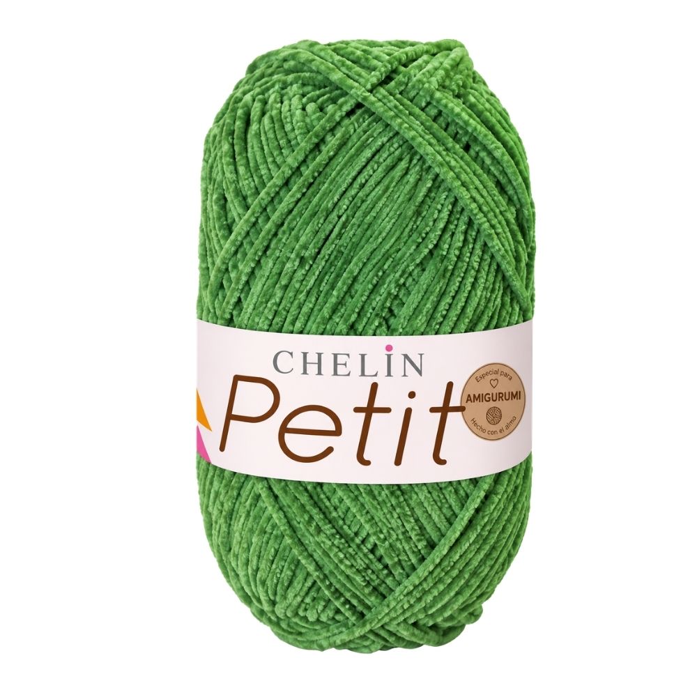 Lana Petit Chelin Verde oliva - P41 - Ovillos x 50 gramos, paquete por 6 ovillos