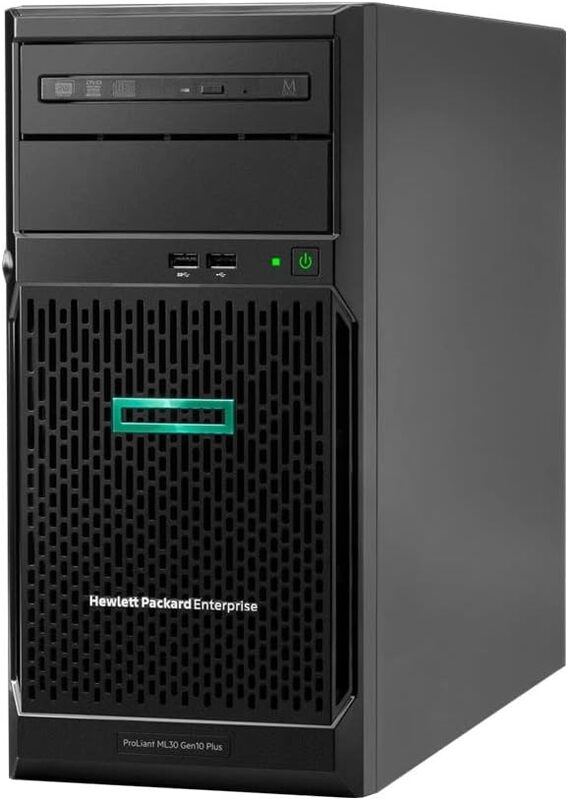 HPE ProLiant ML30 G10 Plus Server LFF | Intel Xeon E-2314 | 16 GB | 350 W | 3 Year | P44718-421 HPE ProLiant ML30 G10 Plus Server LFF | Intel Xeon E-2314 | 16 GB | 350 W | 3 Year | P44718-421