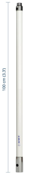 Extension mast 3.3 ft length HTC:8529.10.91.00 PF PA NPALO003