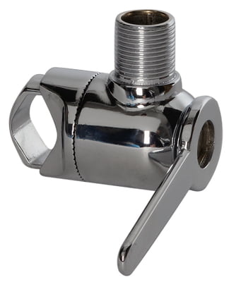 Two way chrome brass ratchet rail mount HTC:7419.91.00.50 PF AC NBASE007