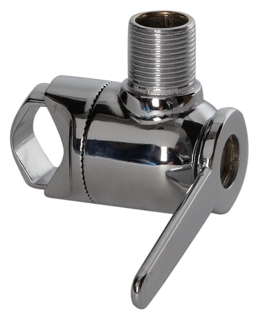 Two way chrome brass ratchet rail mount HTC:7419.91.00.50 PF AC NBASE007