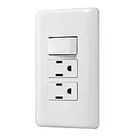 Placa armada 2 contactos e interruptor sencillo, Basic - PA-APCO-B3 / 25079