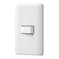 Placa armada con 1 interruptor sencillo, Volteck Basic - PA-APSE-B / 25078