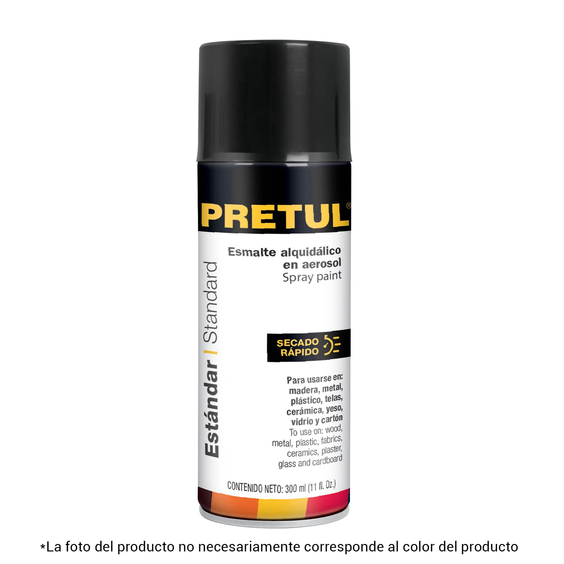Pintura en aerosol, blanco brillante, Pretul - PA-BB-P / 27171