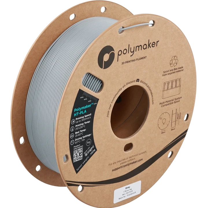 Polymaker™ HT-PLA (1.75 mm, 1 kg) Grey