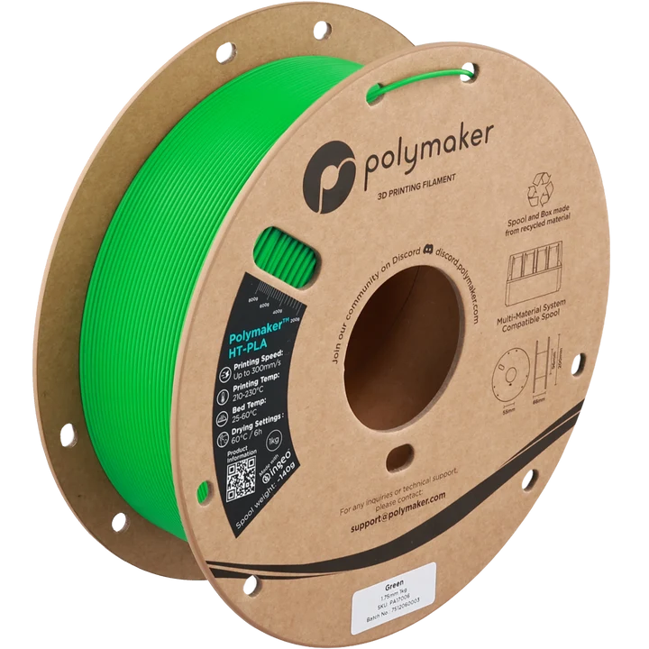 Polymaker™ HT-PLA (1.75 mm, 1 kg) Green