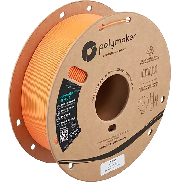 Polymaker™ HT-PLA (1.75 mm, 1 kg) Orange
