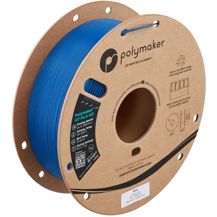 Polymaker™ HT-PLA-GF (1.75 mm, 1 kg) Blue