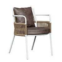 Paola Outdoor Accent Patio Weaving Chair