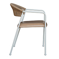 Costa Outdoor Accent Patio Weaving Chair Set of 2