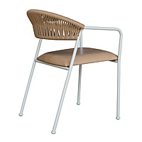 Costa Outdoor Accent Patio Weaving Chair Set of 2